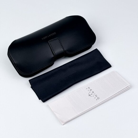 Saint Laurent Women Black Grey Square BRAND NEW Sunglasses SL715 SLIM 001 - Picture 9 of 11